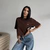 ALO BROWN TOP
