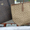 Coach city tote bag