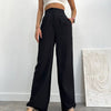 Linen blAck trouser