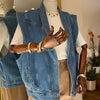 Denim vest