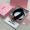 Miu miu belt