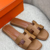 Hermes slipper brown