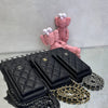 Chanel phone case with chain 
18 5 cm X 9.5 cm